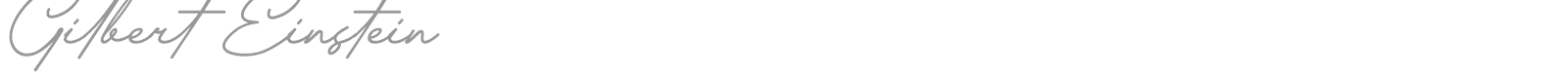 Gilbert Einstein font preview